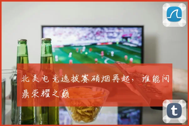 北美电竞选拔赛硝烟再起,谁能问鼎荣耀之巅